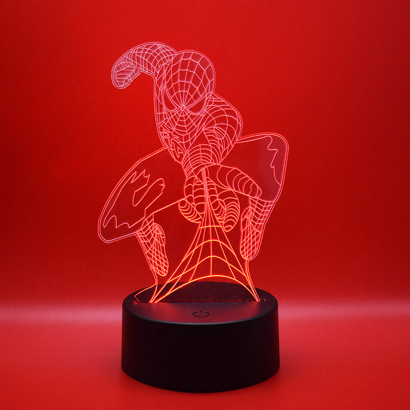 Lampada 3D Spiderman – Marilù Art