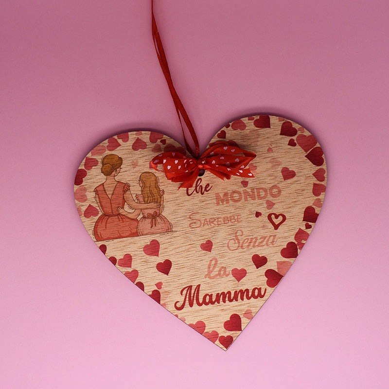 Cuore ''Che mondo sarebbe senza la mamma – Marilù Art