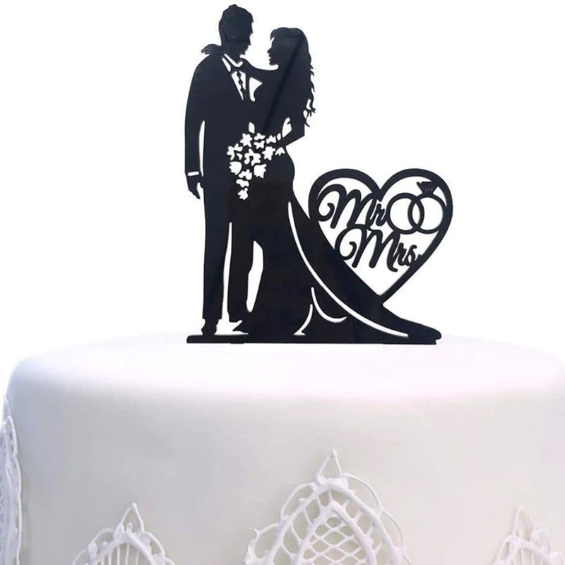 Decorazioni torte matrimonio cake topper sposi